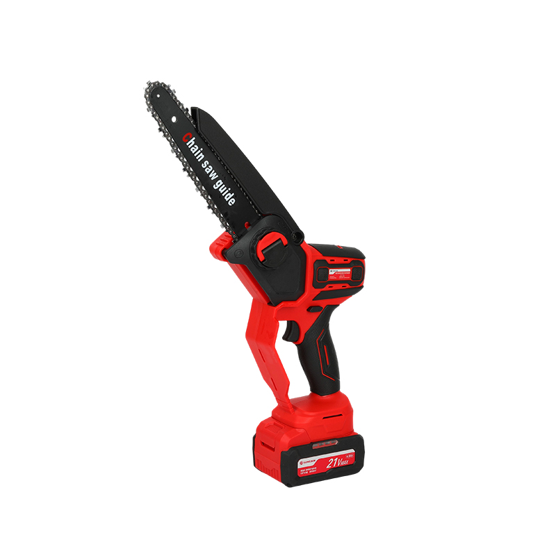 Mini motosierra de batería de litio inalámbrica de una sola mano de 8 pulgadas