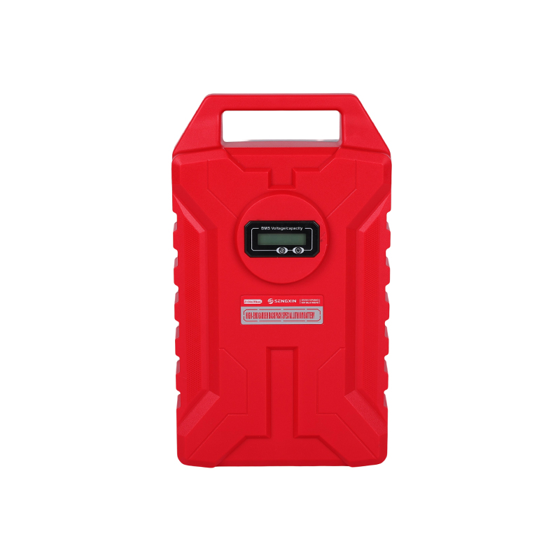 Mochila recargable para herramientas de jardín con batería de litio