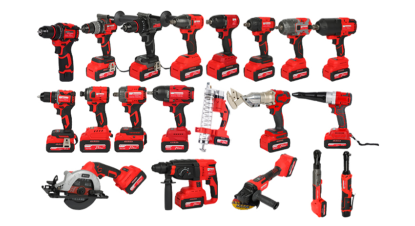 Herramientas de batería de litio